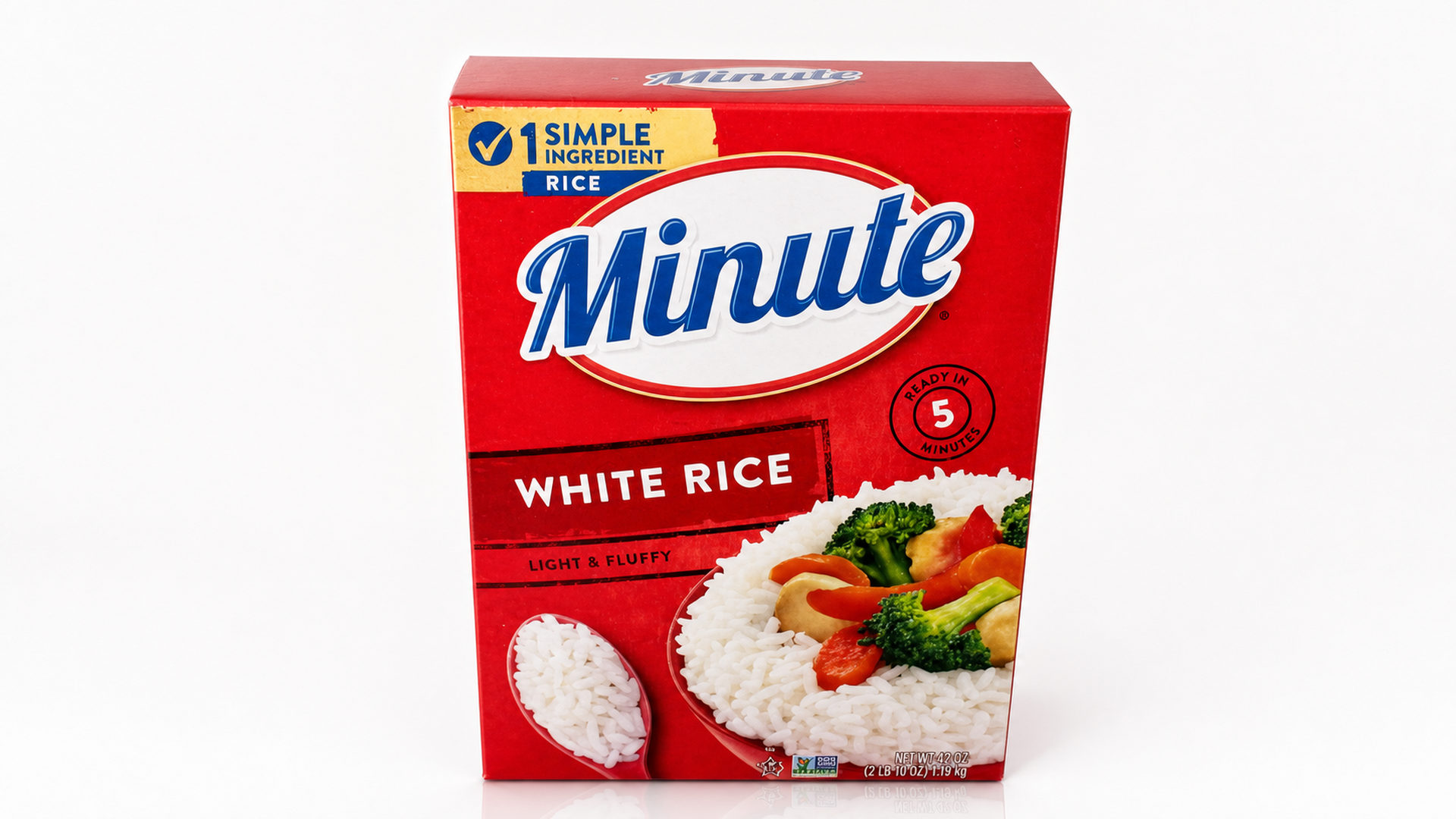 Auction 1956 lot 3183 6 42 oz Boxes of Minute White Rice