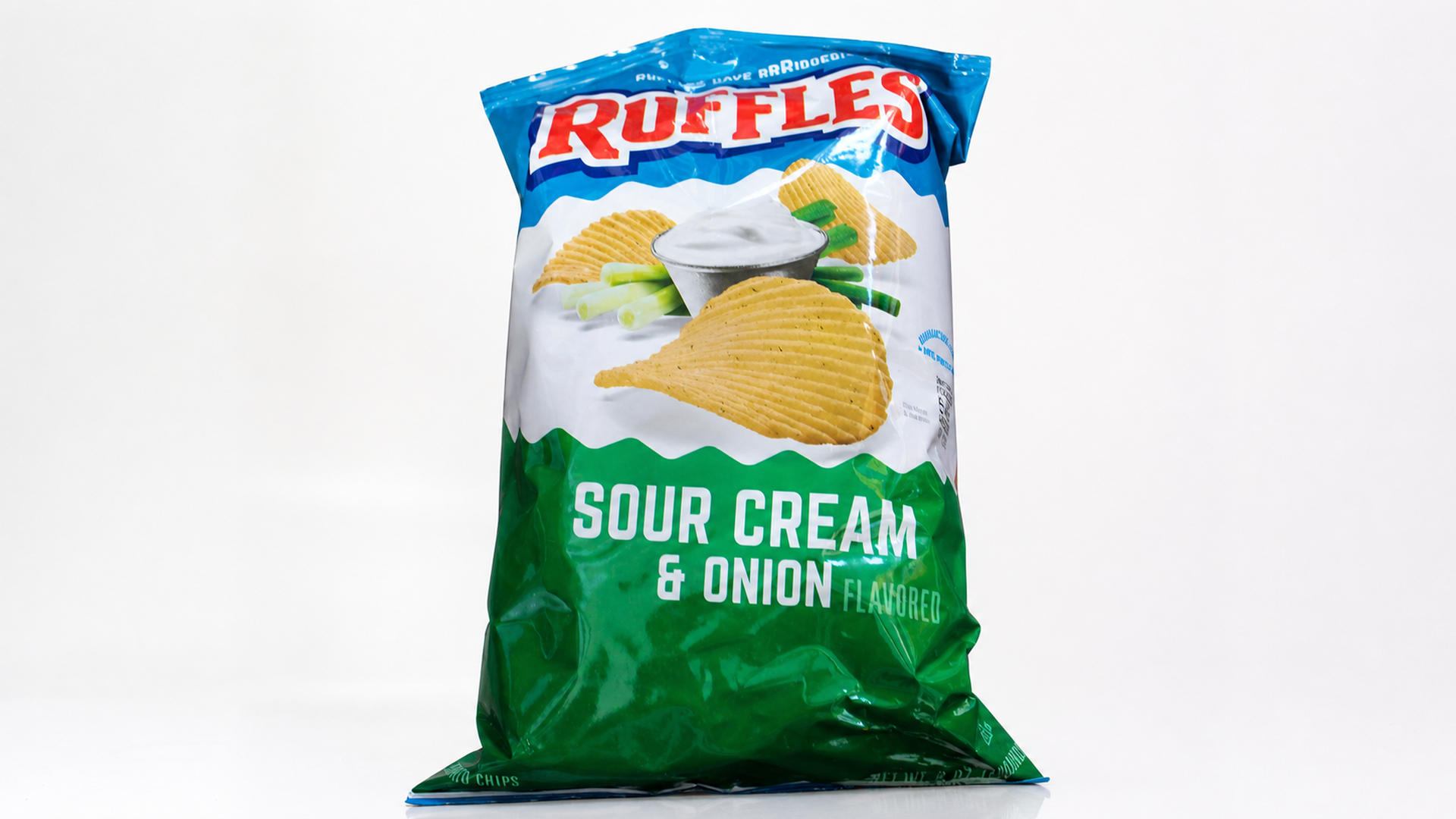 Auction 1956 lot 3273 15 8 oz Bags of Ruffles Sour Cream Onion Chi