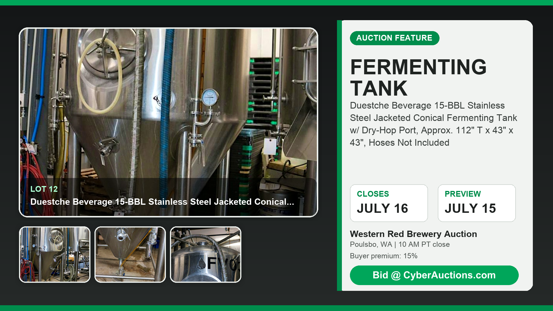 Lot 012 fermenting tank ad 16x9