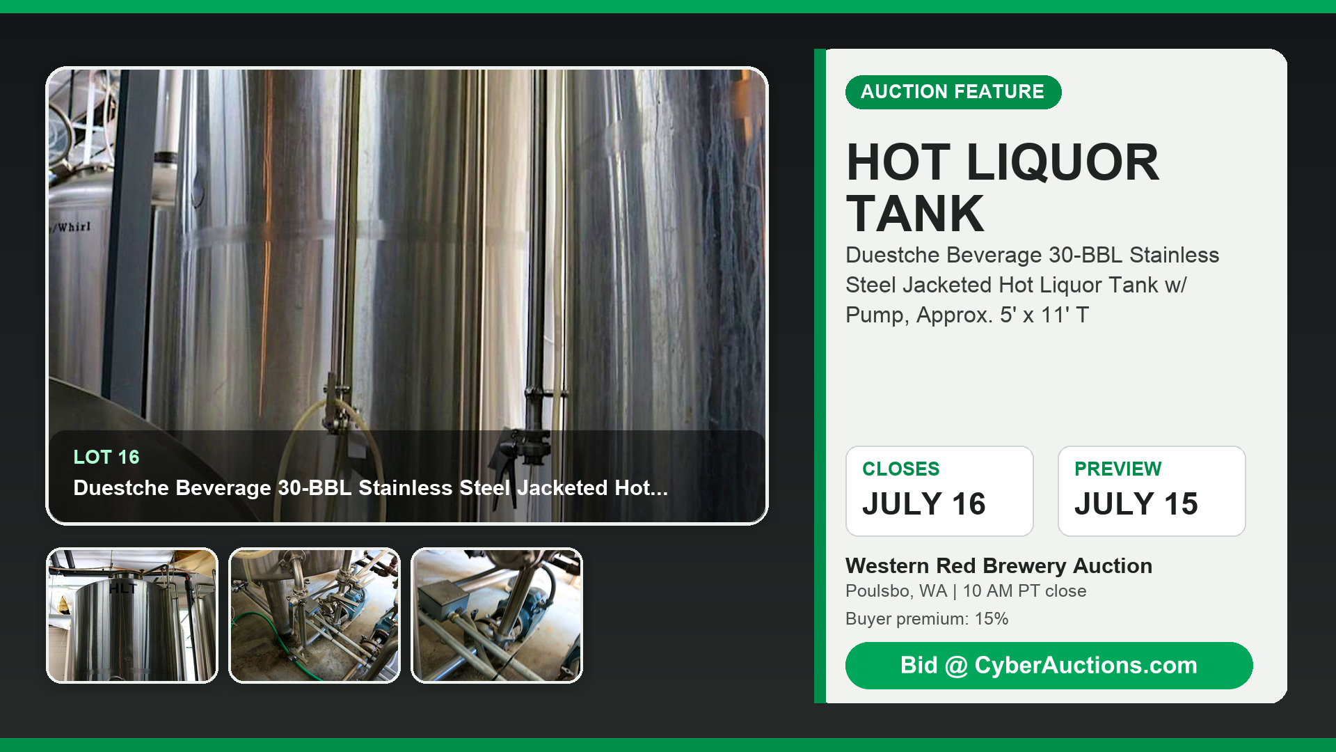 Lot 016 hot liquor tank ad 16x9