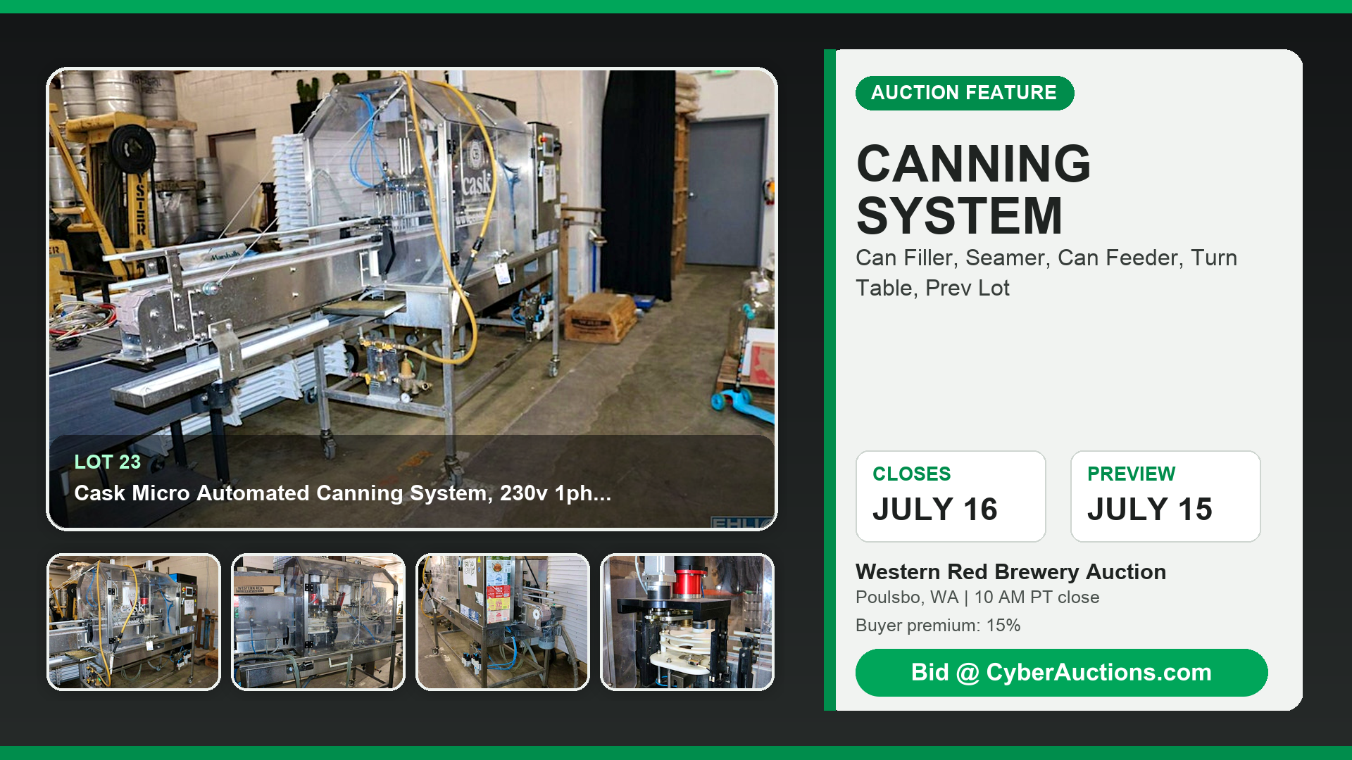 Lot 023 canning system ad 16x9