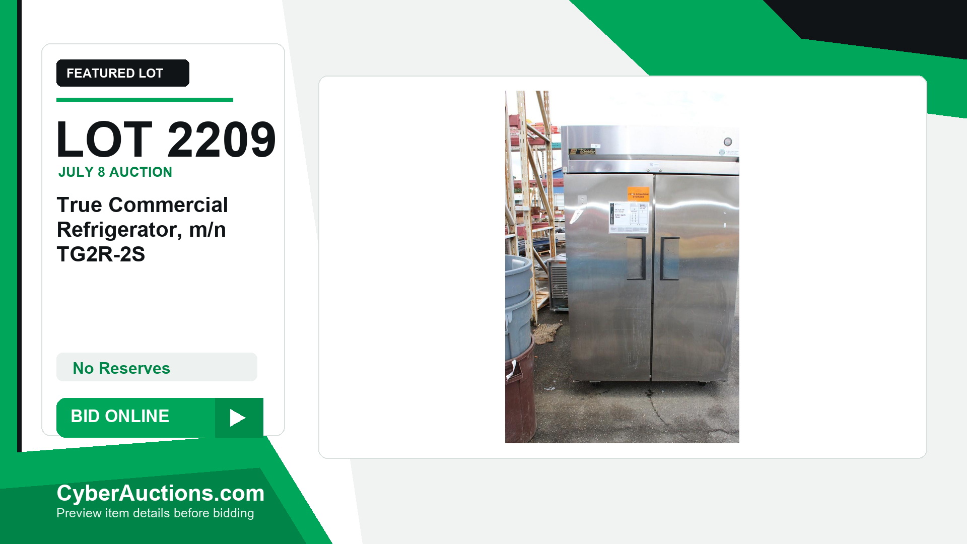 Lot 2209 nice ad