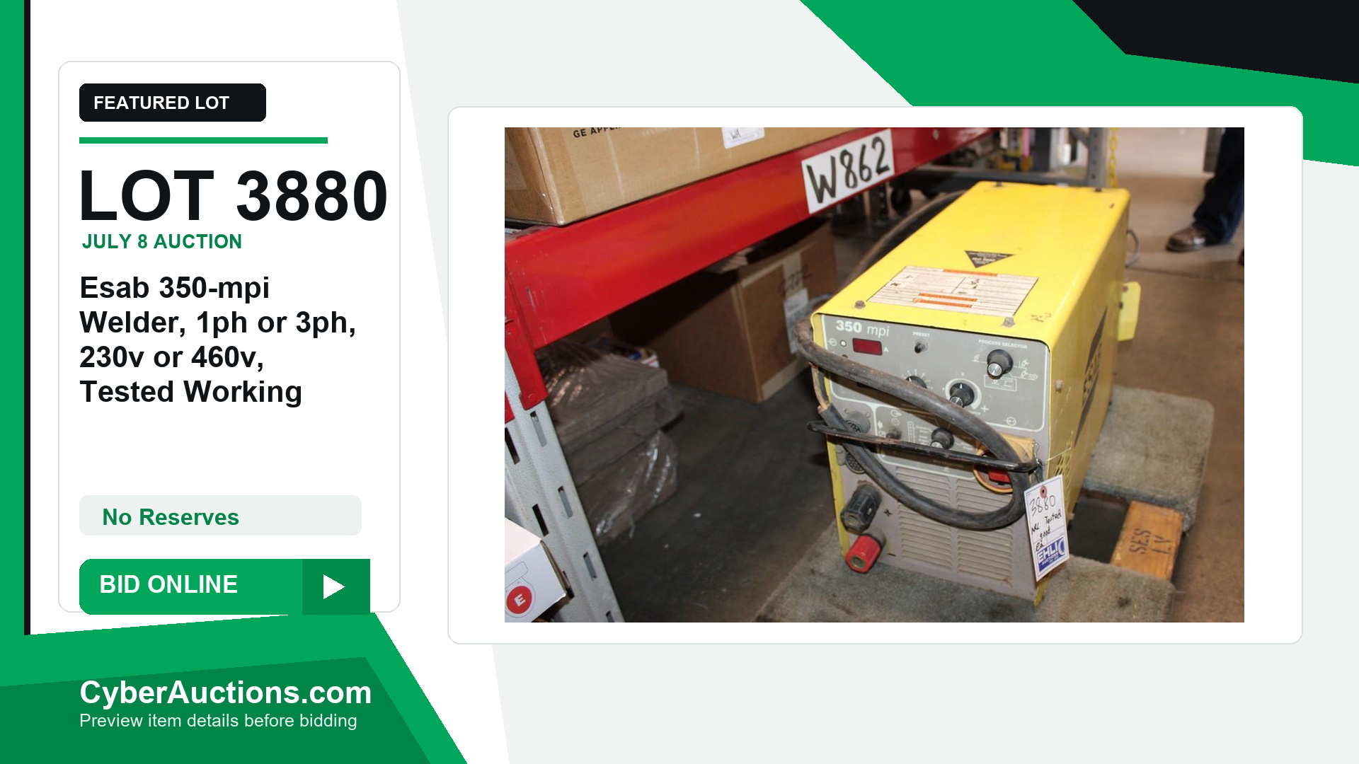 Lot 3880 nice ad