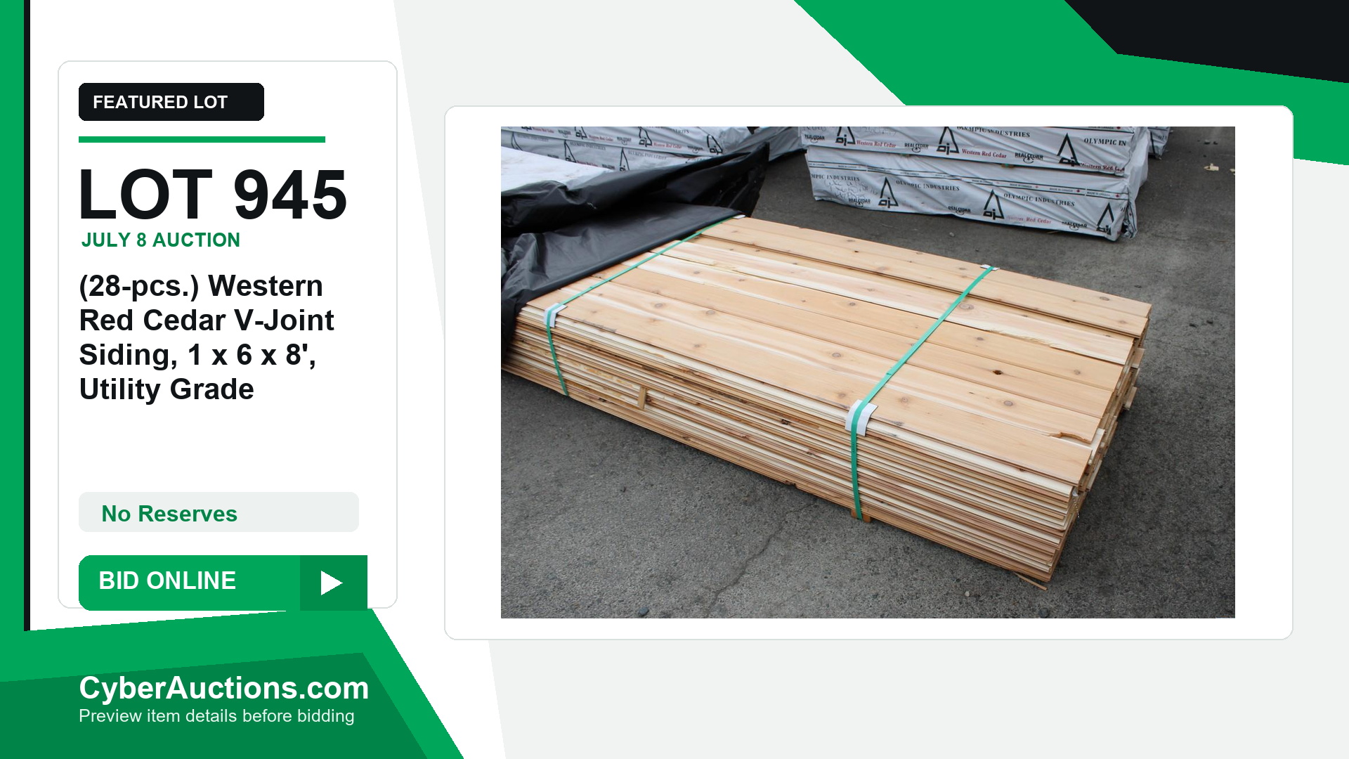 Lot 945 more ad