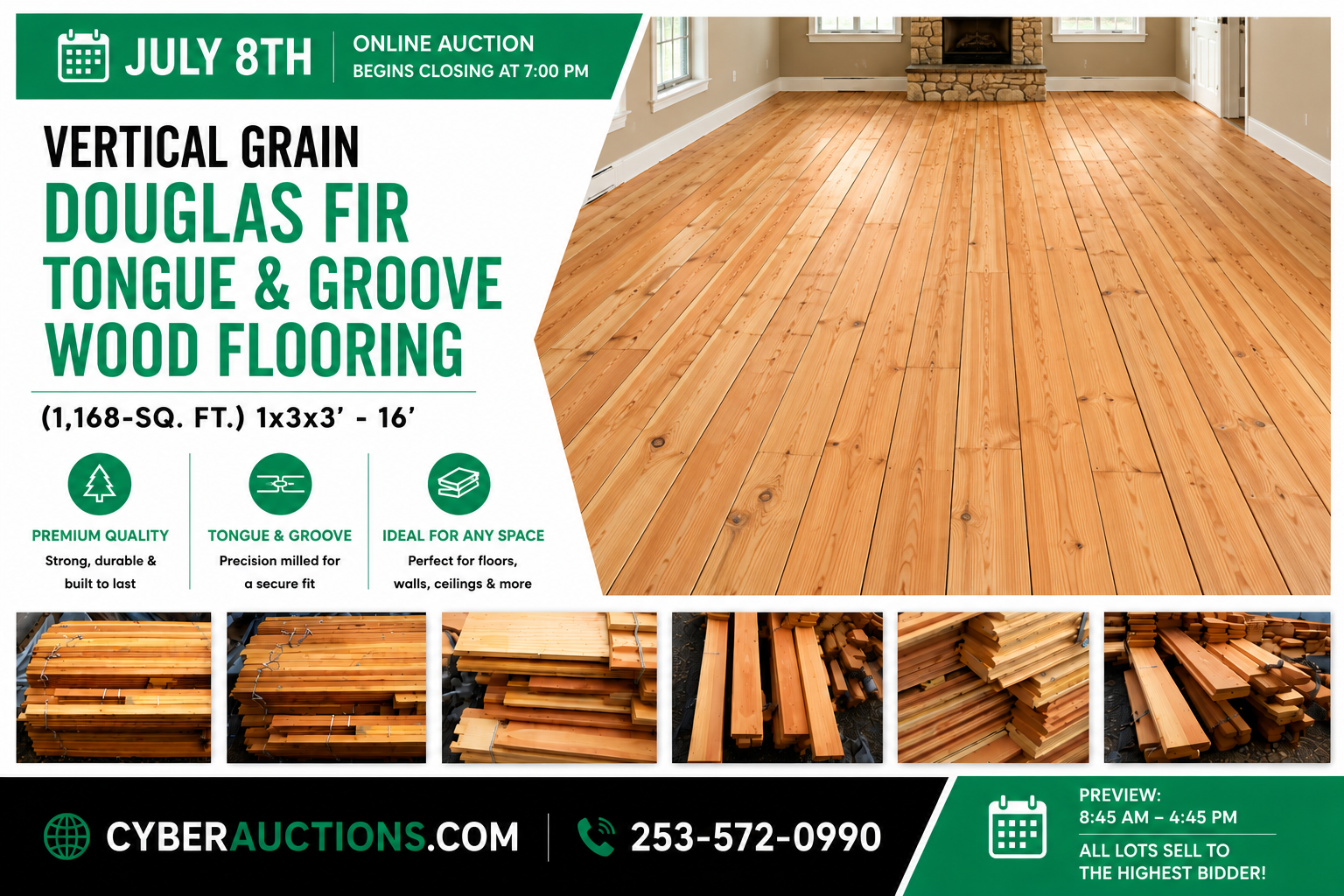 Wood flooring