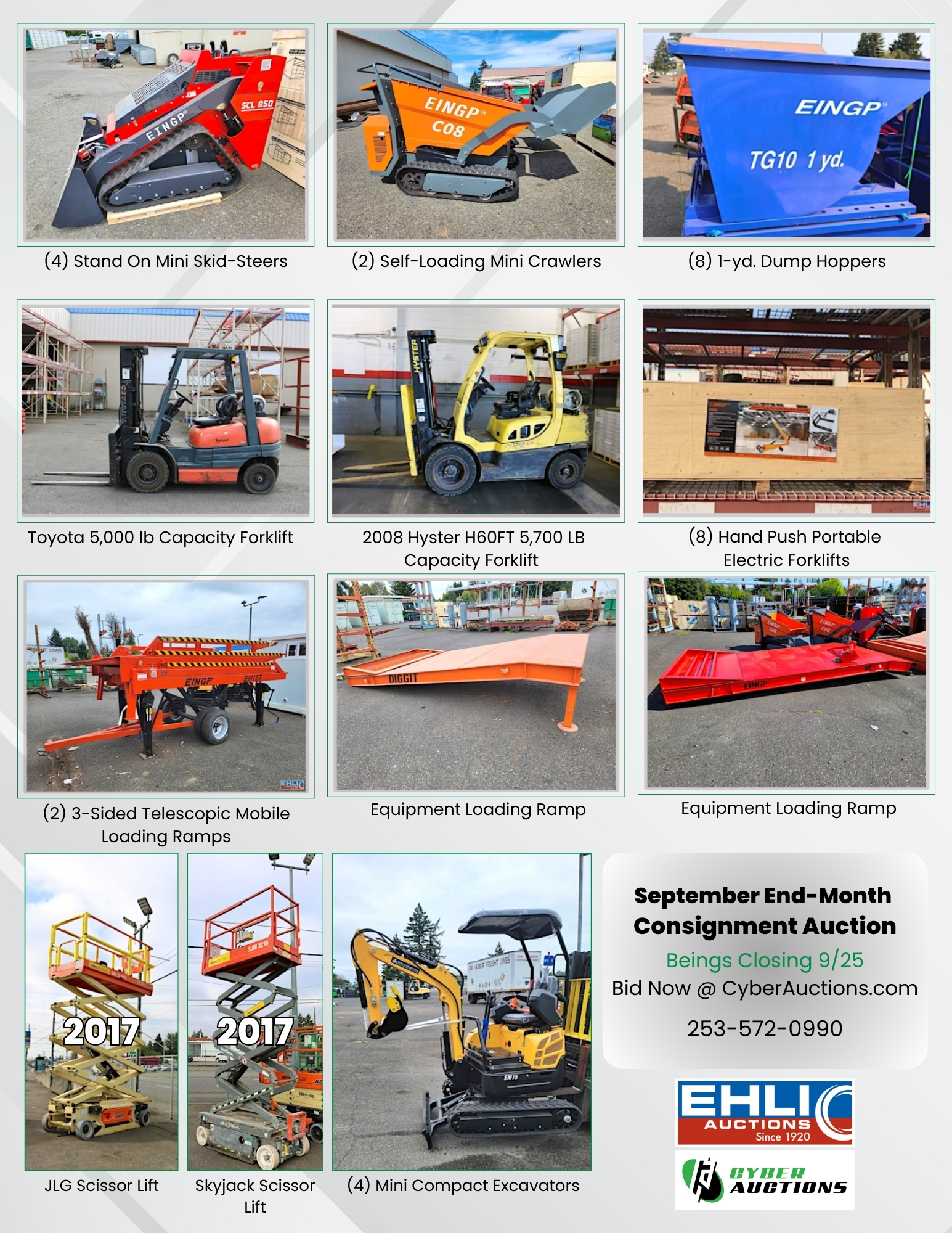 Sept End Auction